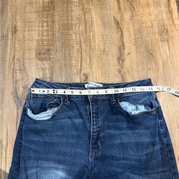 Wax Jean Women's Blue Distressed Boot Cut Jeans - Picture 7 of 9